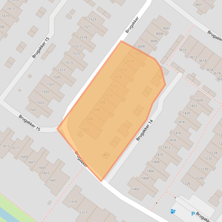 Kaart van postcodegebied 3704WH.