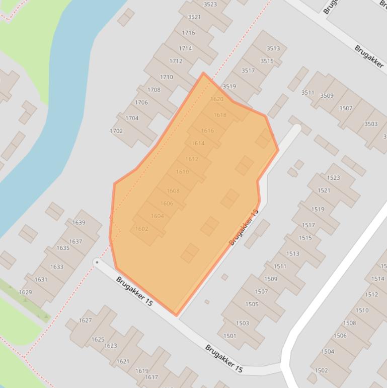 Kaart van postcodegebied 3704WL.