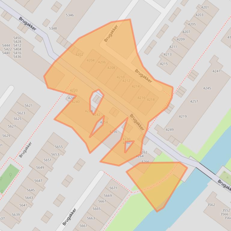 Kaart van postcodegebied 3704ZH.