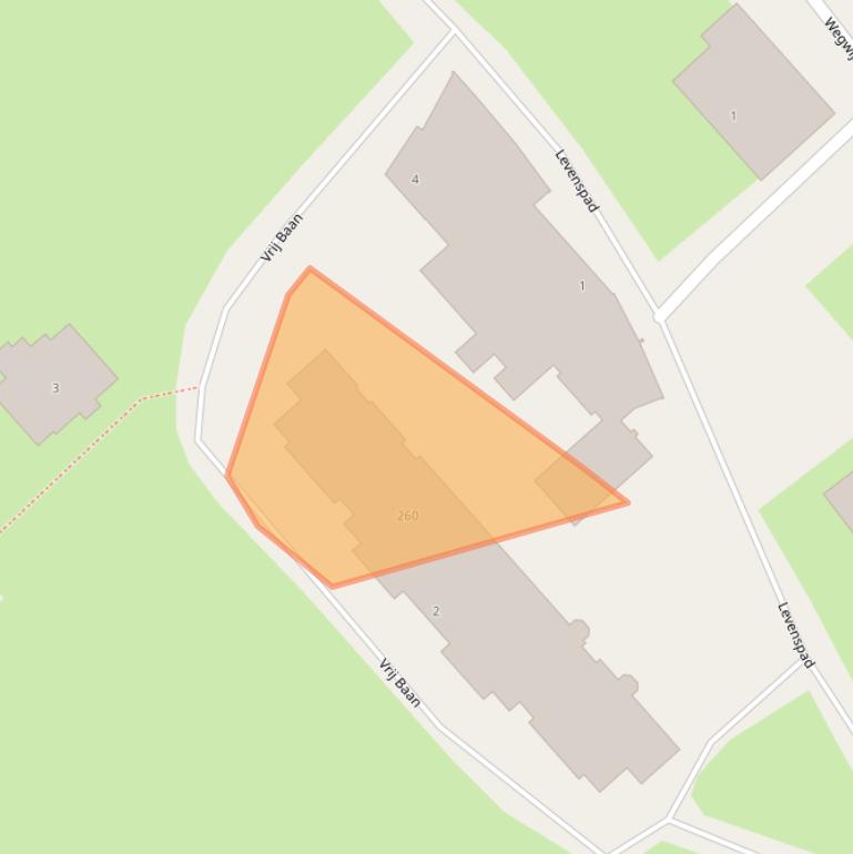 Kaart van postcodegebied 3705BK.