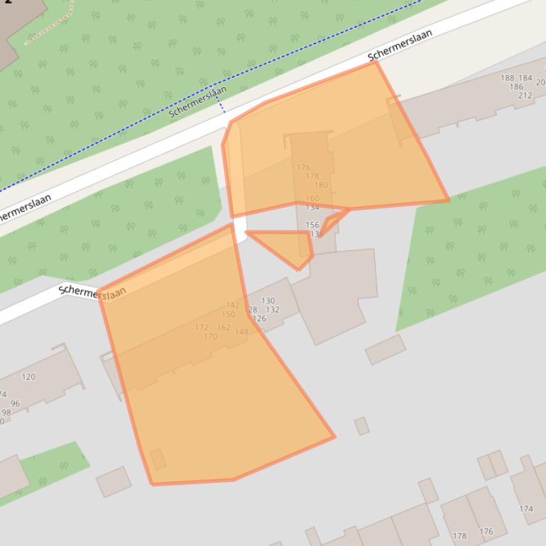 Kaart van postcodegebied 3705GS.