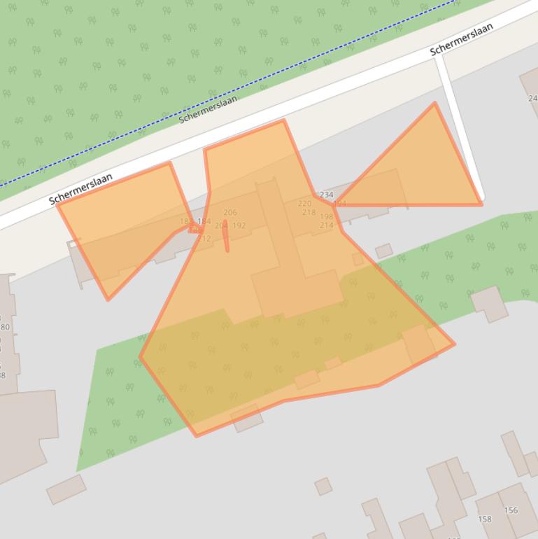 Kaart van postcodegebied 3705GT.