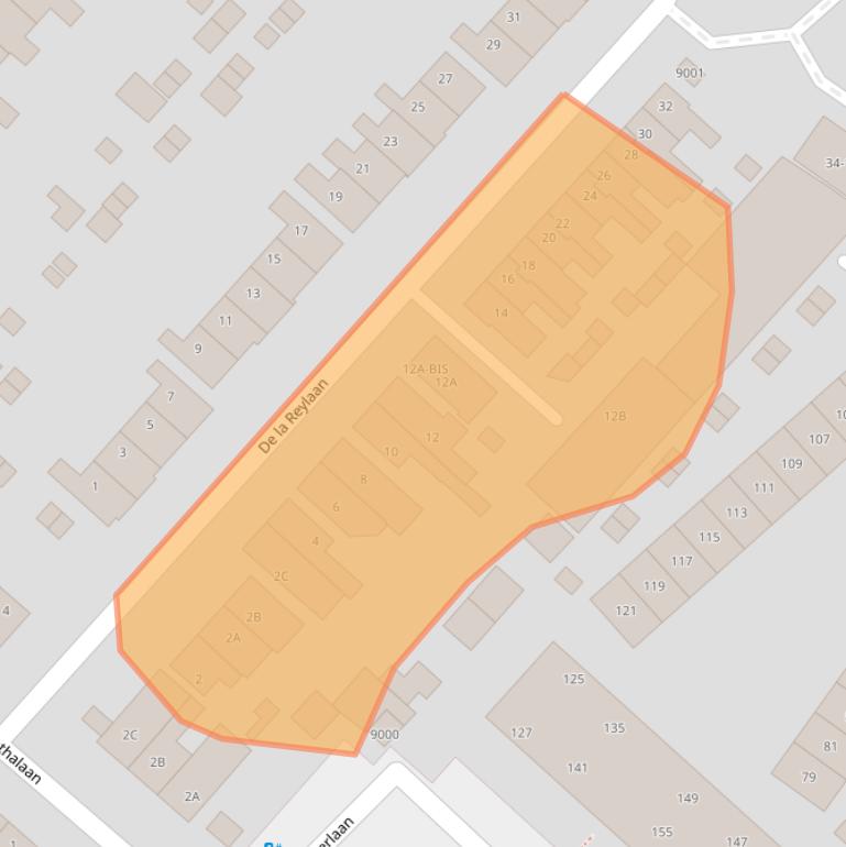 Kaart van postcodegebied 3707TL.