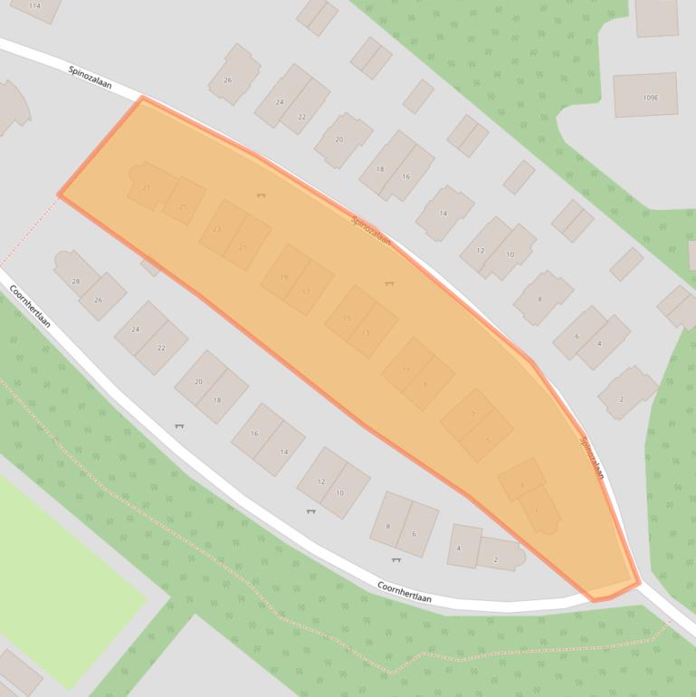 Kaart van postcodegebied 3707ZK.