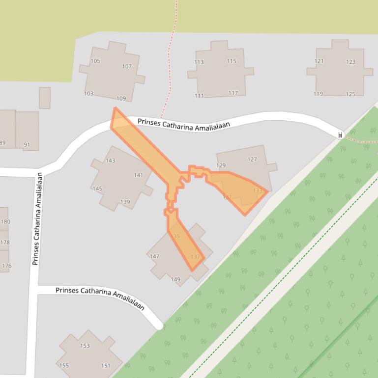 Kaart van postcodegebied 3708WP.