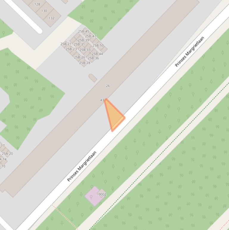 Kaart van postcodegebied 3708ZE.