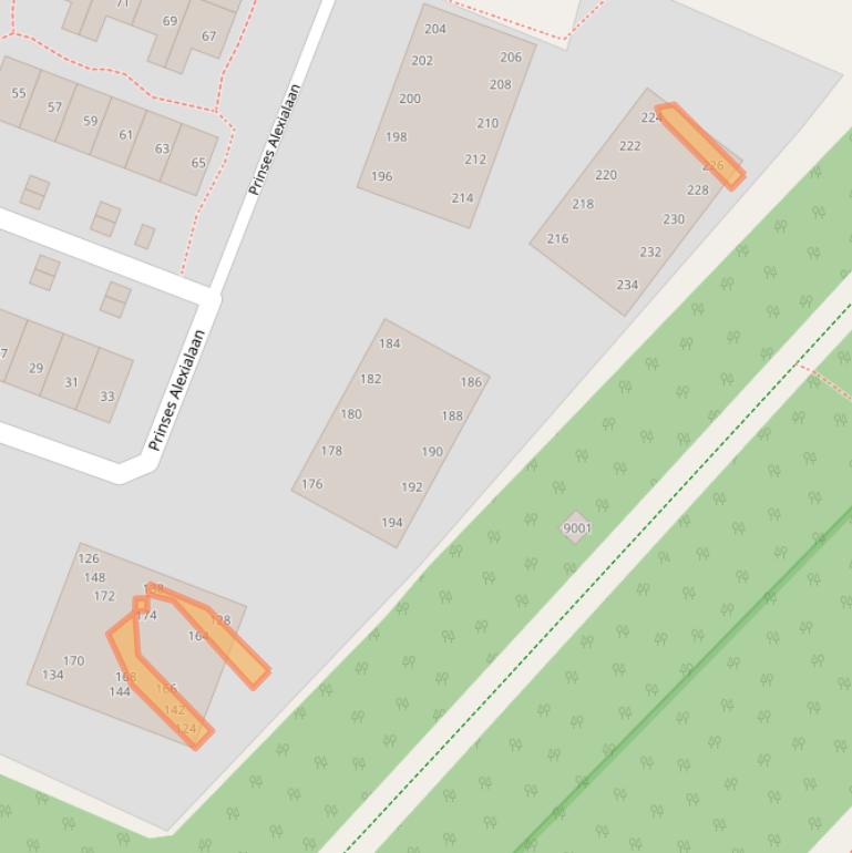 Kaart van postcodegebied 3708ZL.