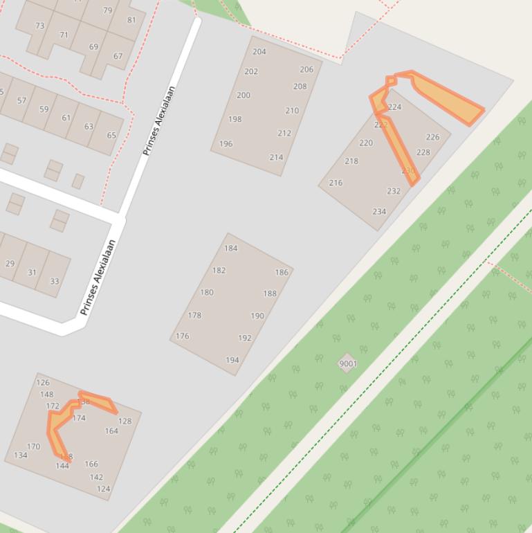 Kaart van postcodegebied 3708ZM.