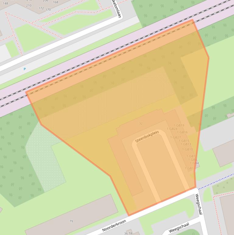 Kaart van postcodegebied 3721HC.