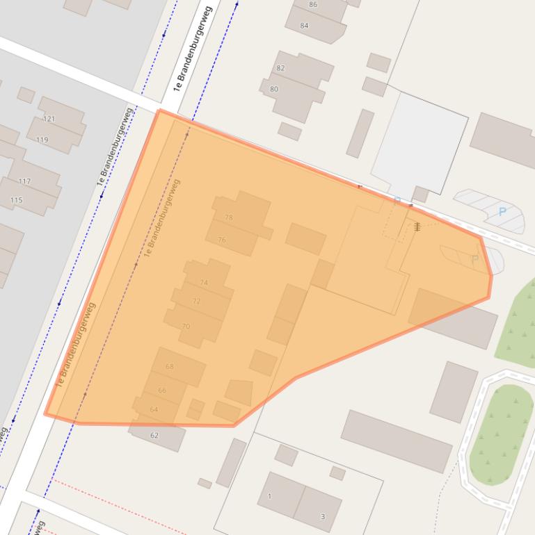 Kaart van postcodegebied 3721MK.