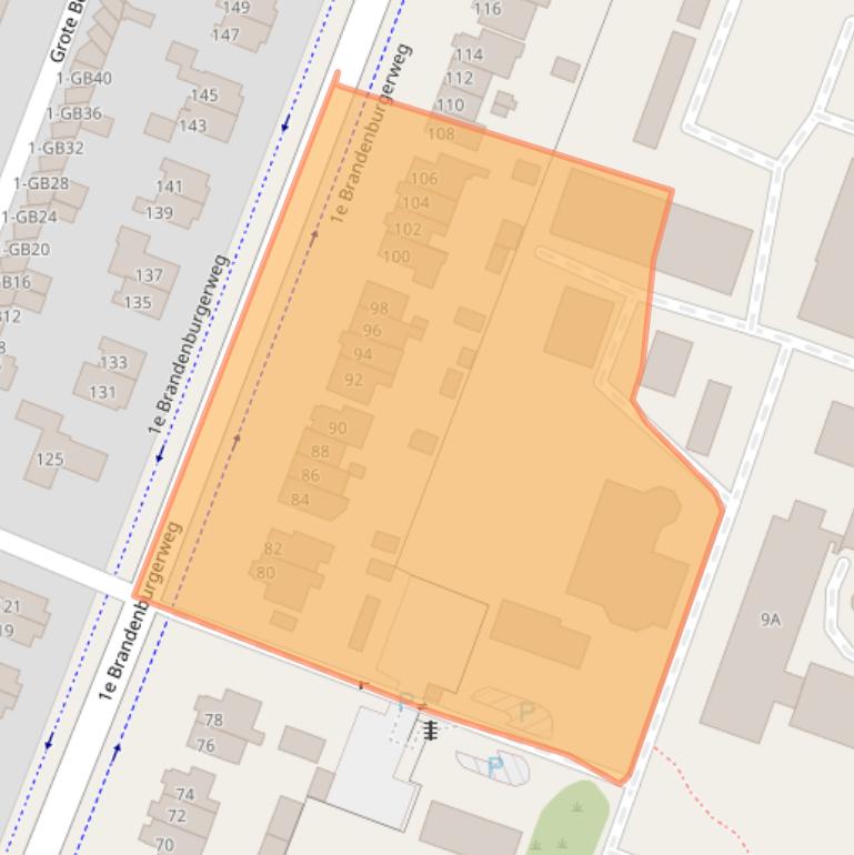 Kaart van postcodegebied 3721ML.