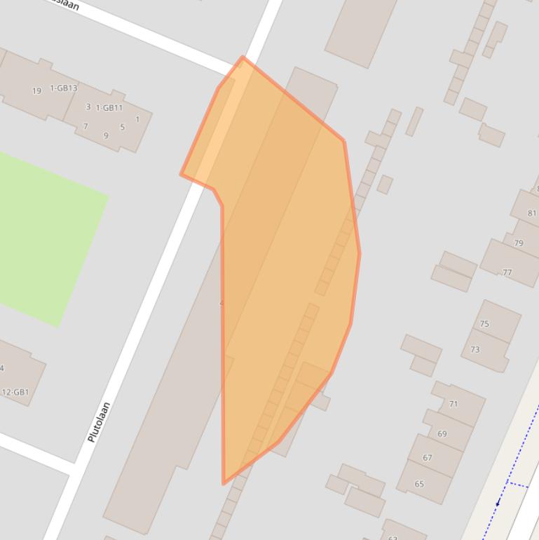 Kaart van postcodegebied 3721MR.