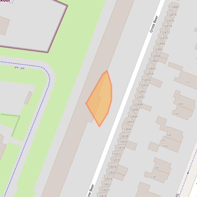 Kaart van postcodegebied 3721RN.