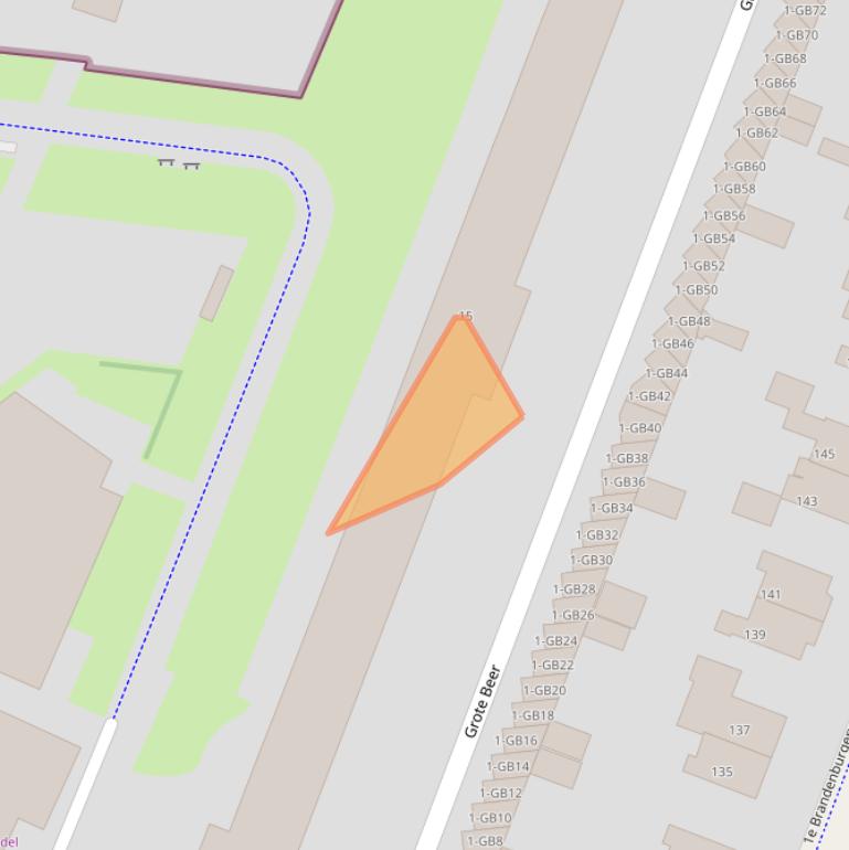 Kaart van postcodegebied 3721RP.