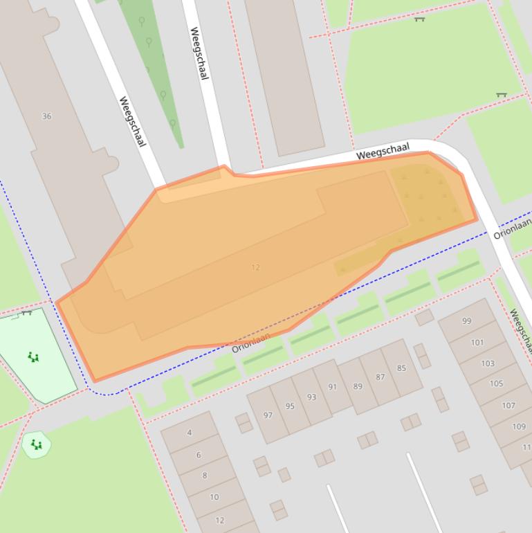 Kaart van postcodegebied 3721WL.