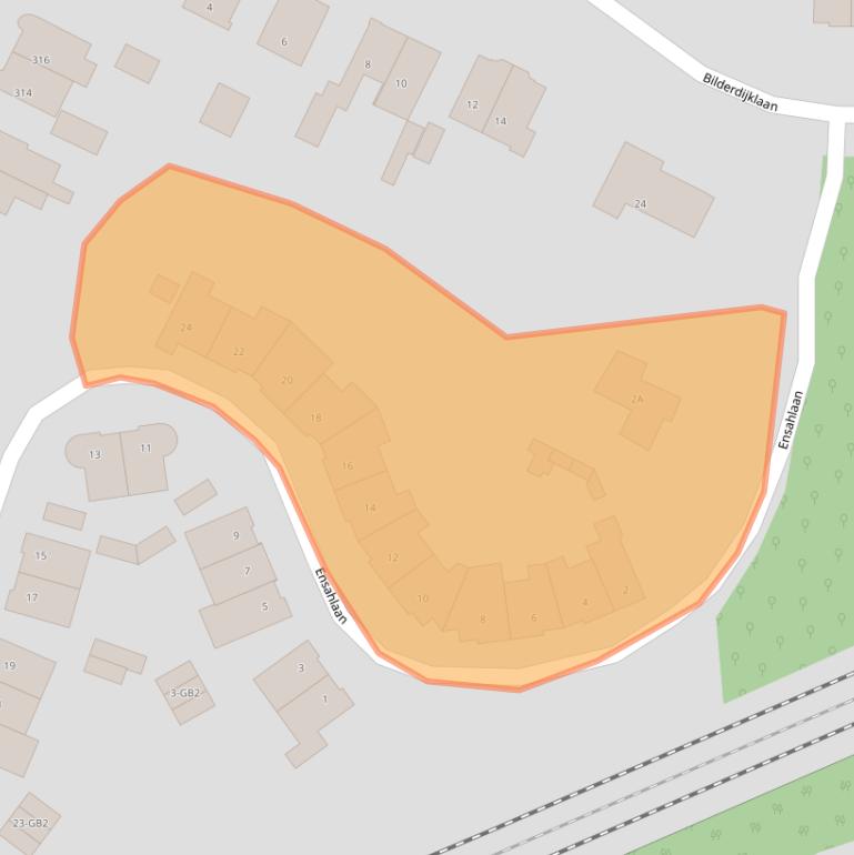 Kaart van postcodegebied 3723HV.