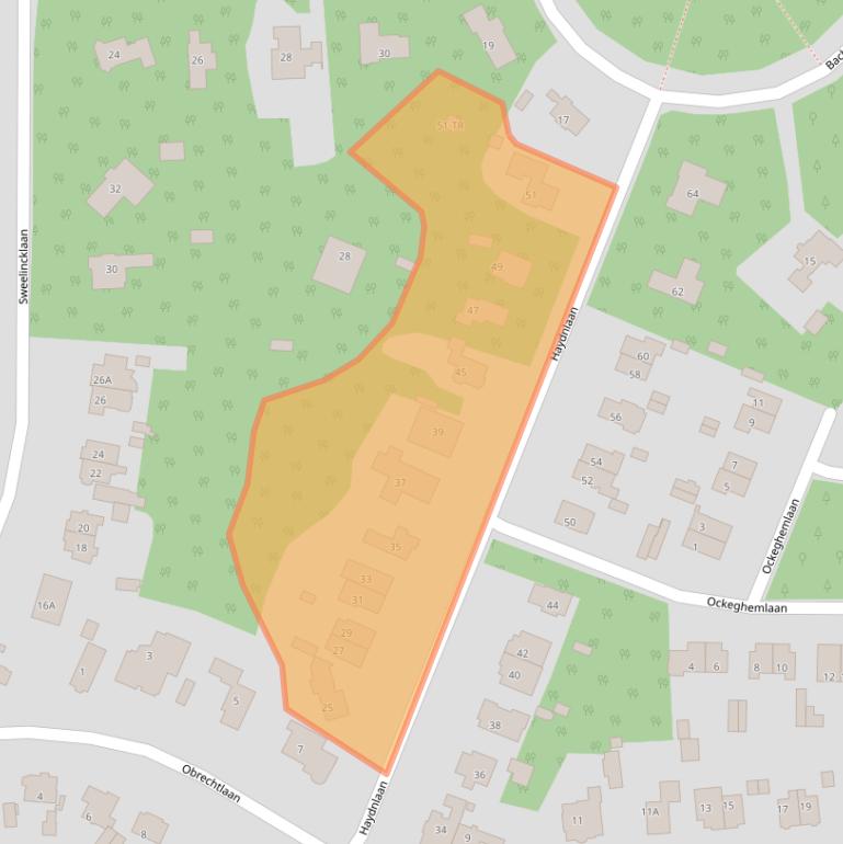 Kaart van postcodegebied 3723KG.