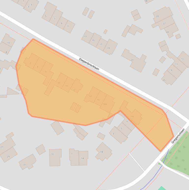 Kaart van postcodegebied 3723KL.