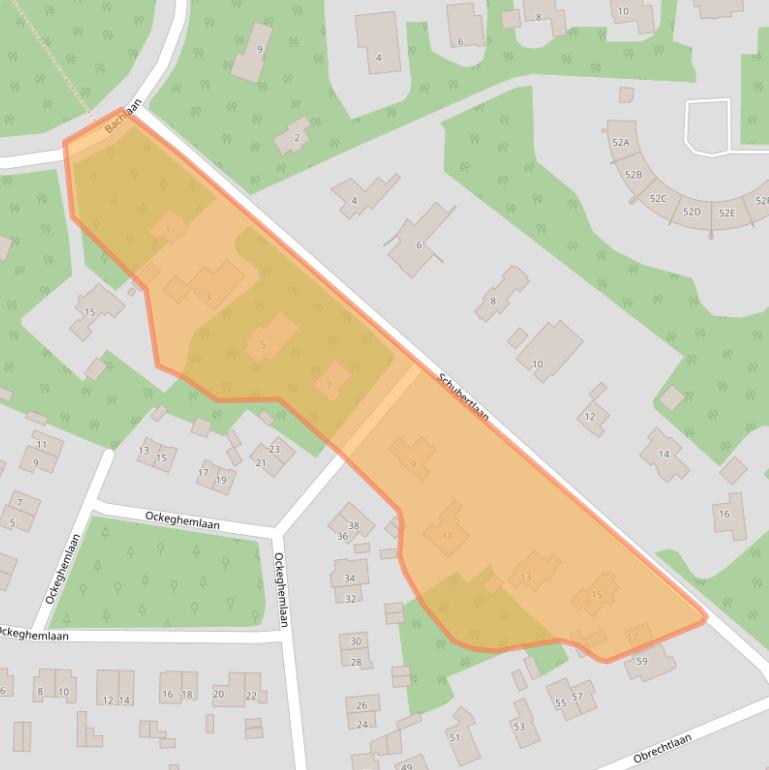 Kaart van postcodegebied 3723LM.