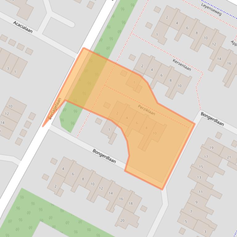 Kaart van postcodegebied 3723VD.