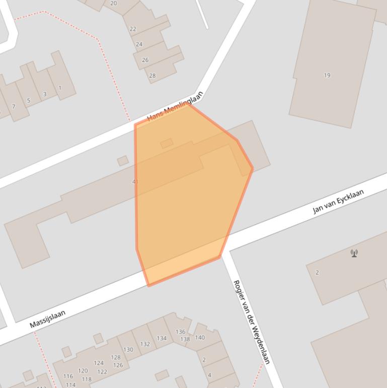 Kaart van postcodegebied 3723WH.