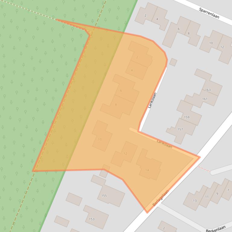 Kaart van postcodegebied 3723XZ.