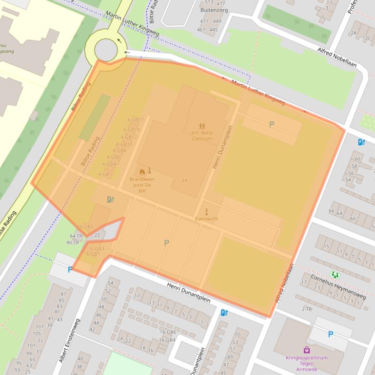 Kaart van postcodegebied 3731CL.