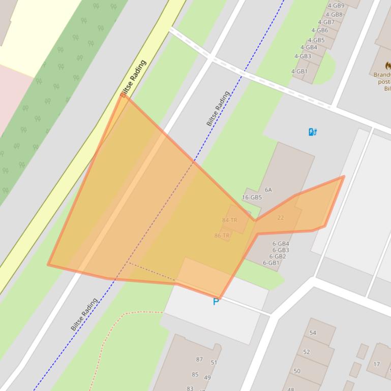 Kaart van postcodegebied 3731CM.