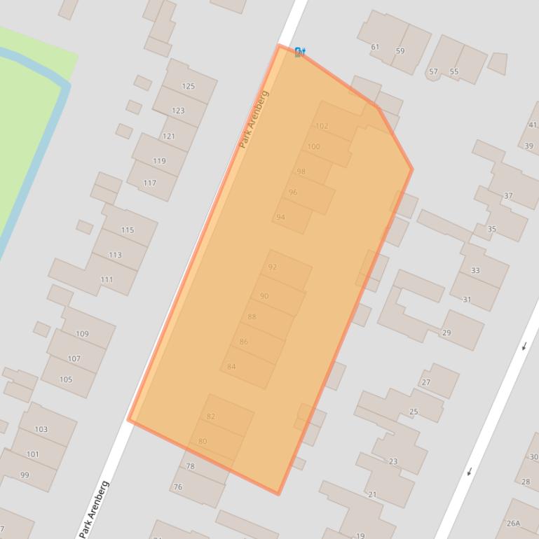 Kaart van postcodegebied 3731EV.