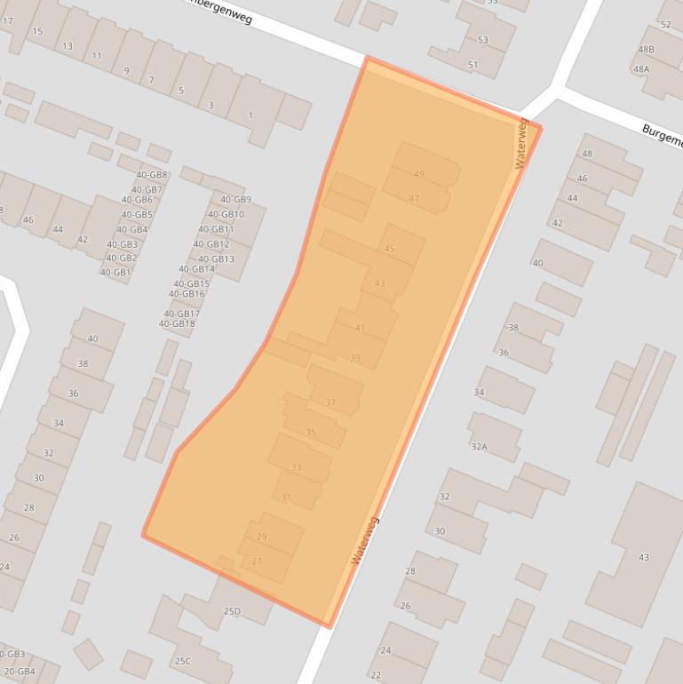 Kaart van postcodegebied 3731HD.