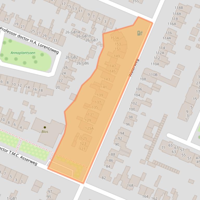 Kaart van postcodegebied 3731HG.