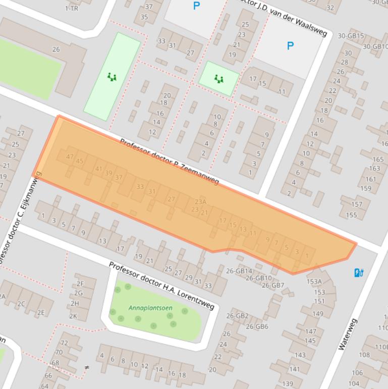 Kaart van postcodegebied 3731KR.