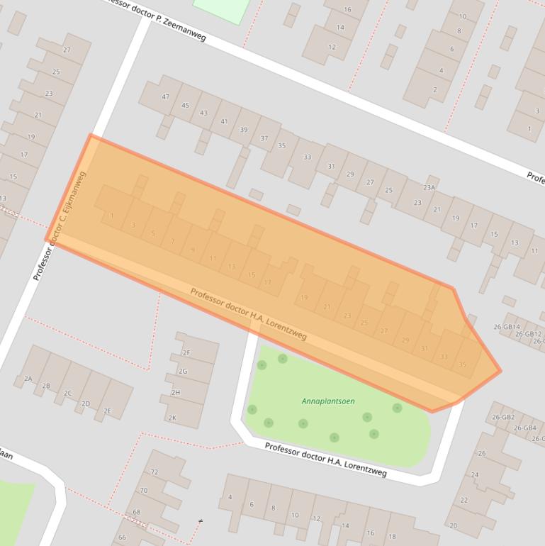 Kaart van postcodegebied 3731KV.