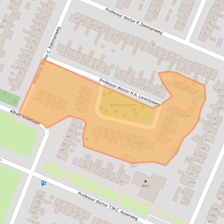 Kaart van postcodegebied 3731KW.