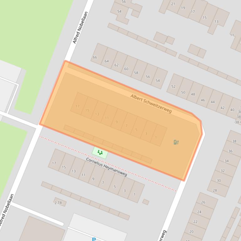 Kaart van postcodegebied 3731LA.