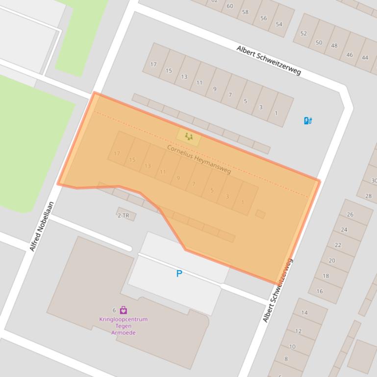 Kaart van postcodegebied 3731LD.