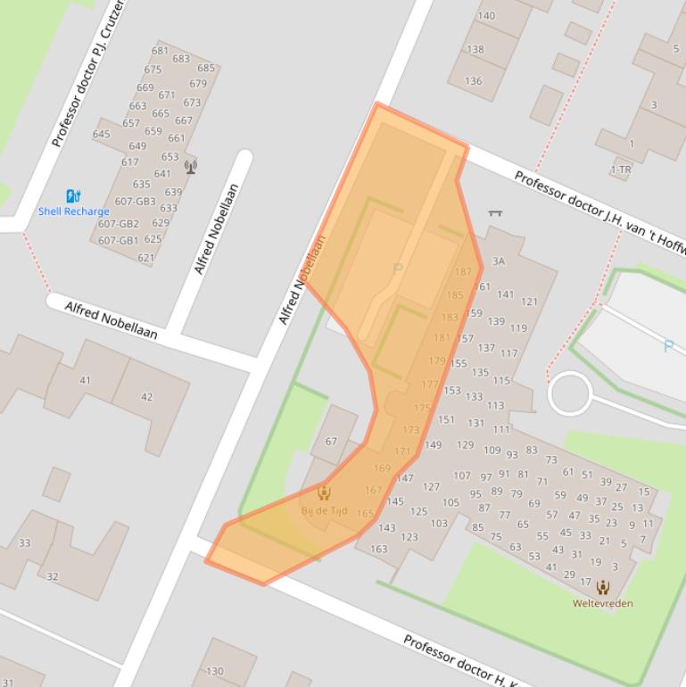 Kaart van postcodegebied 3731MG.