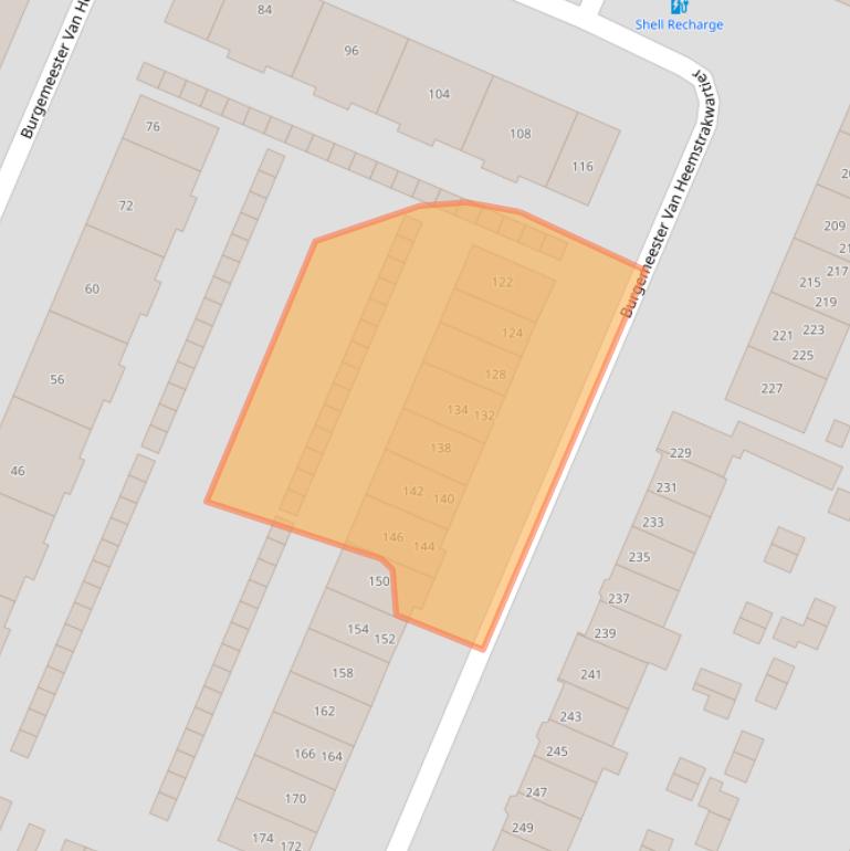 Kaart van postcodegebied 3731TM.