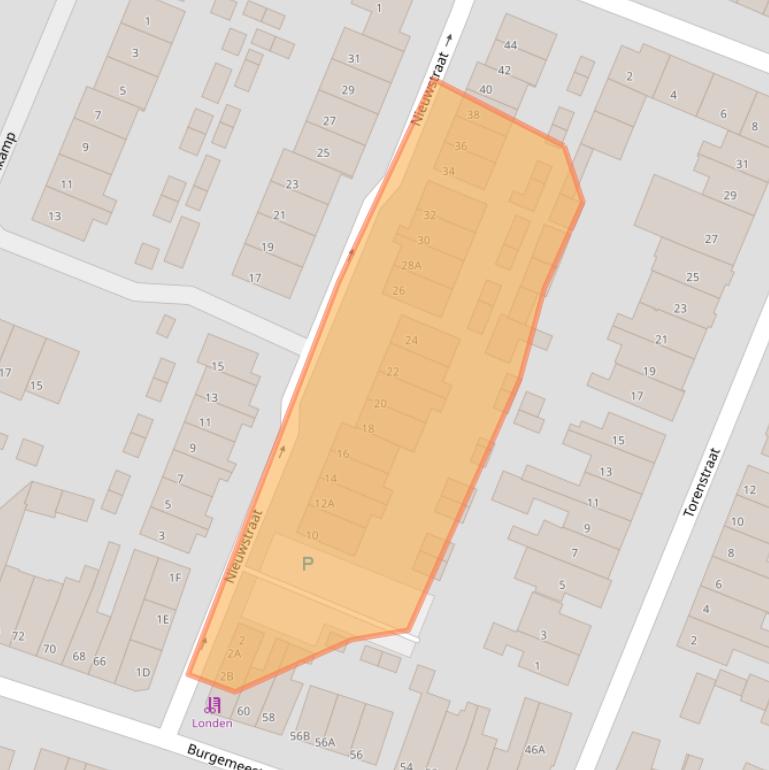 Kaart van postcodegebied 3732DL.