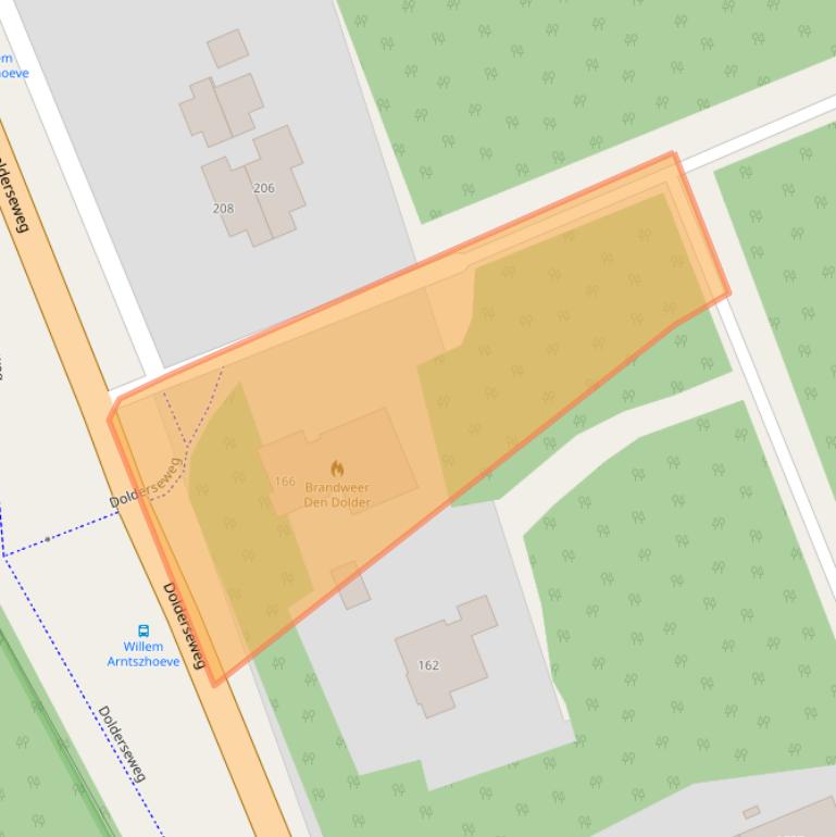 Kaart van postcodegebied 3734BN.