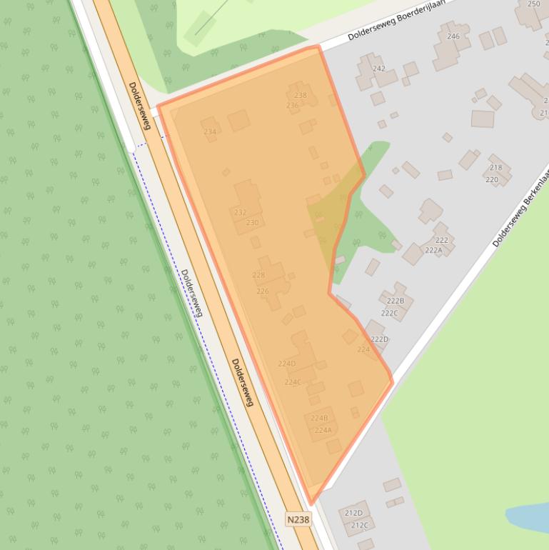 Kaart van postcodegebied 3734BR.