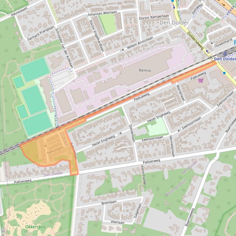 Kaart van postcodegebied 3734GK.