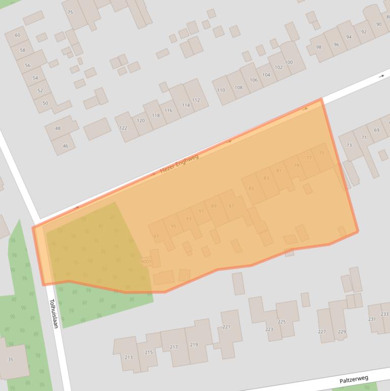 Kaart van postcodegebied 3734GP.