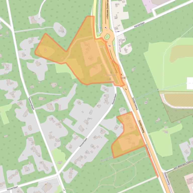 Kaart van postcodegebied 3735KV.
