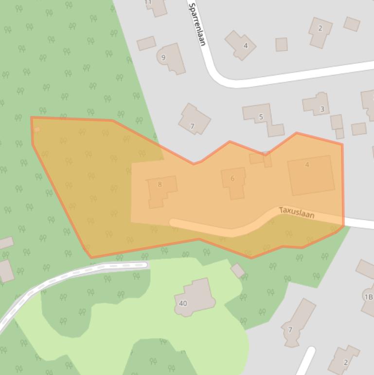 Kaart van postcodegebied 3735LV.