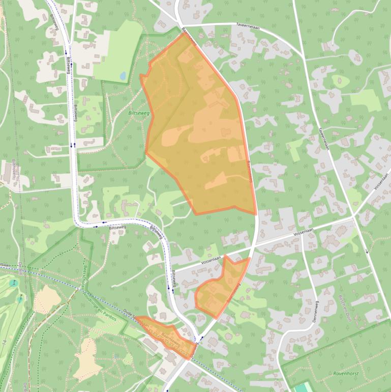 Kaart van postcodegebied 3735MK.
