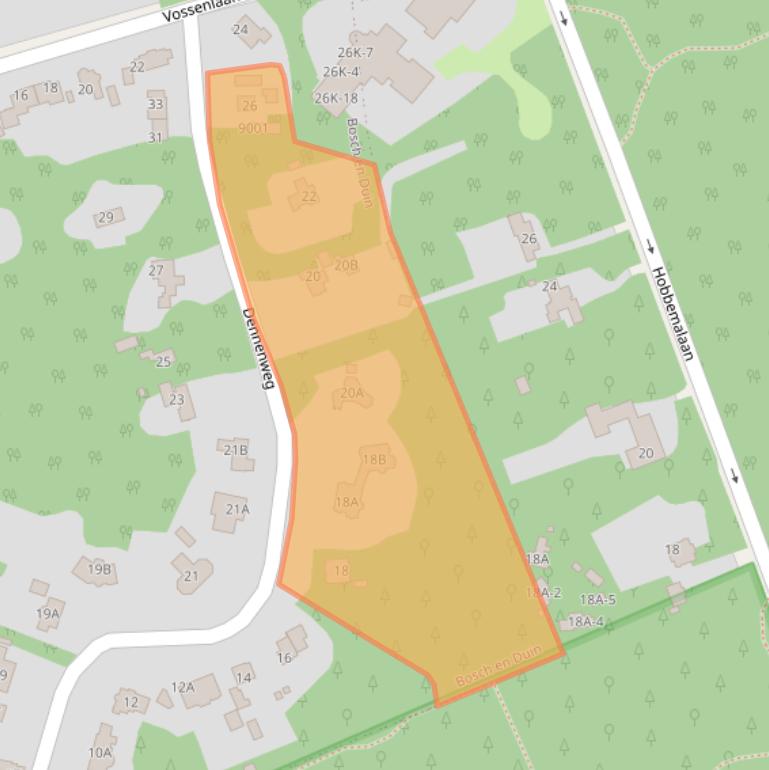Kaart van postcodegebied 3735MT.