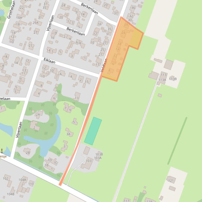 Kaart van postcodegebied 3737AP.