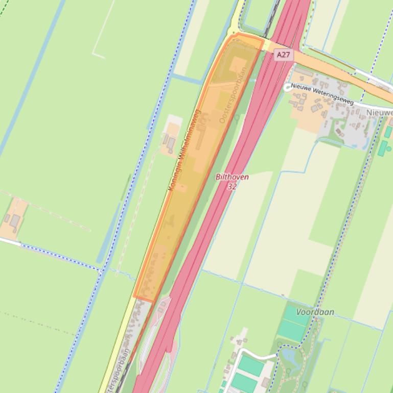 Kaart van postcodegebied 3737BA.