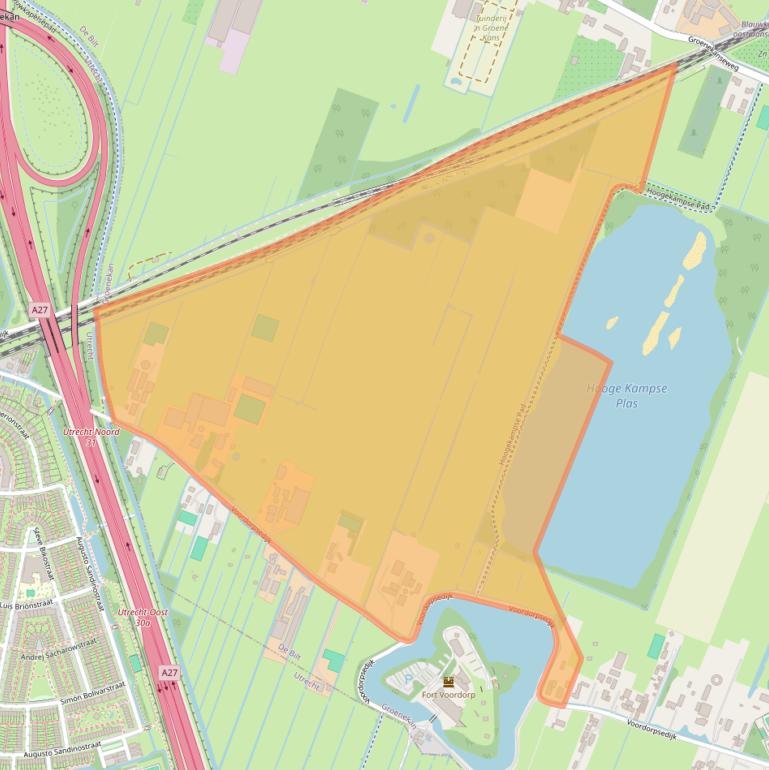 Kaart van postcodegebied 3737BL.